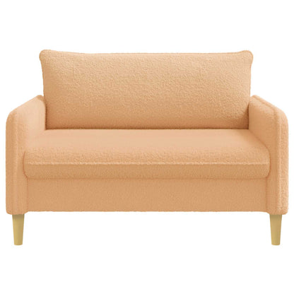 vidaXL XXL Armchair Beige Bouclé