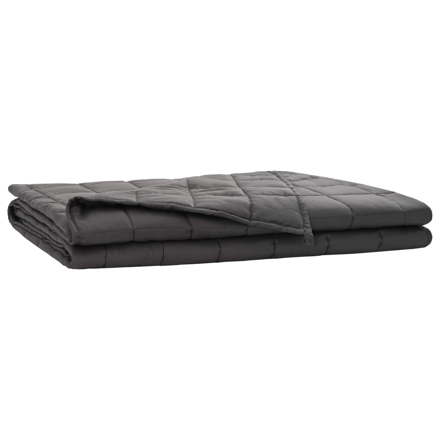 vidaXL Weighted Blanket Anthracite 150 x 200 cm 7 kg 100% Cotton 205T