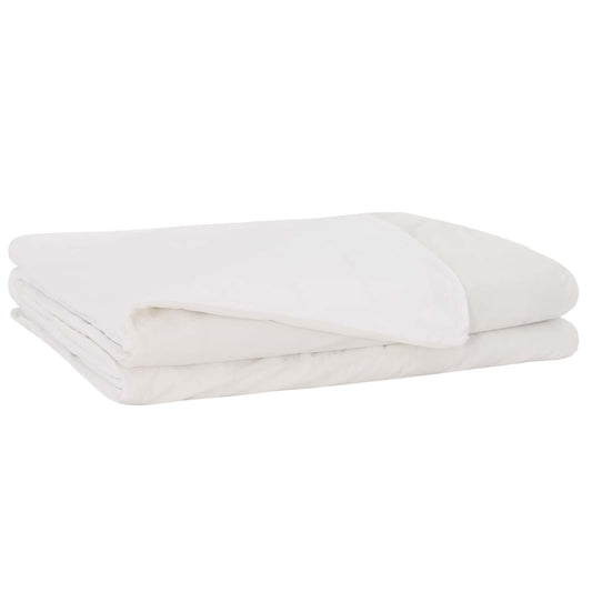 vidaXL Weighted Blanket White 200 x 225 cm 13 kg 100% Cotton 205T