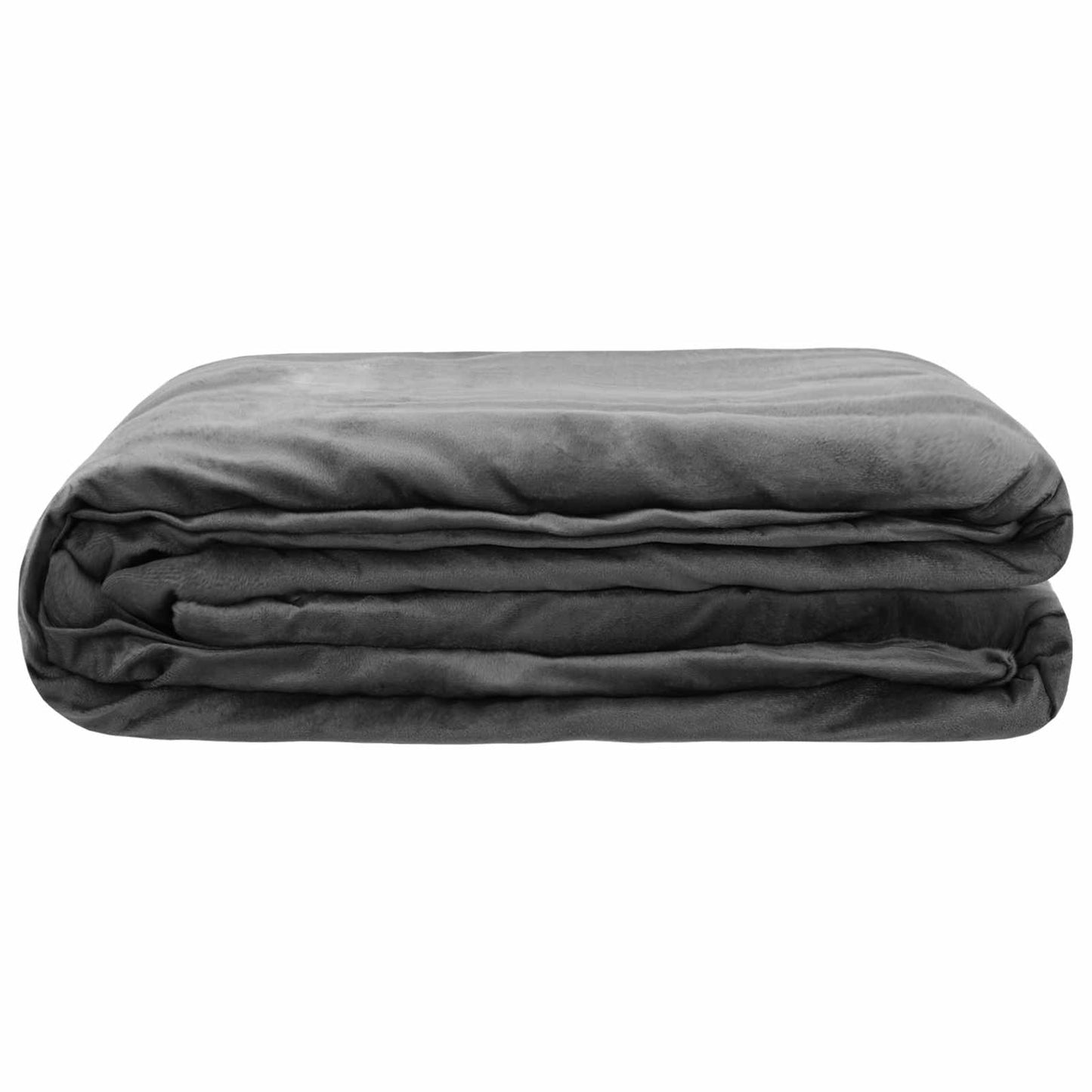 vidaXL Weighted Blanket Anthracite 155 x 220 cm 7 kg 100% Cotton 205T