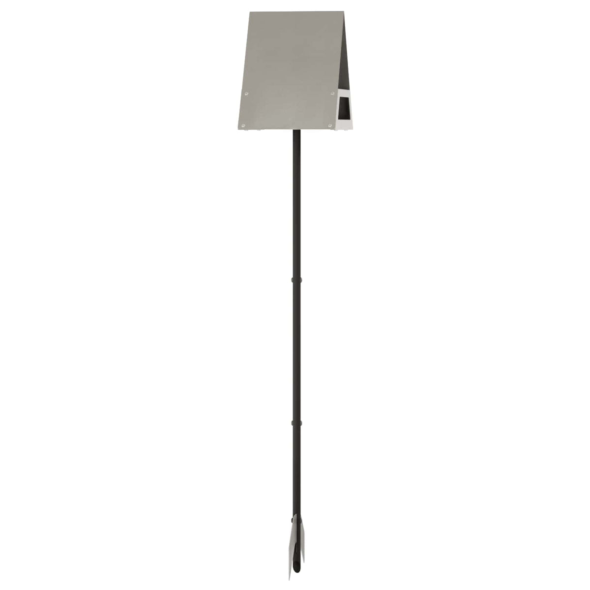 vidaXL Bird Feeder Stainless Steel Silver