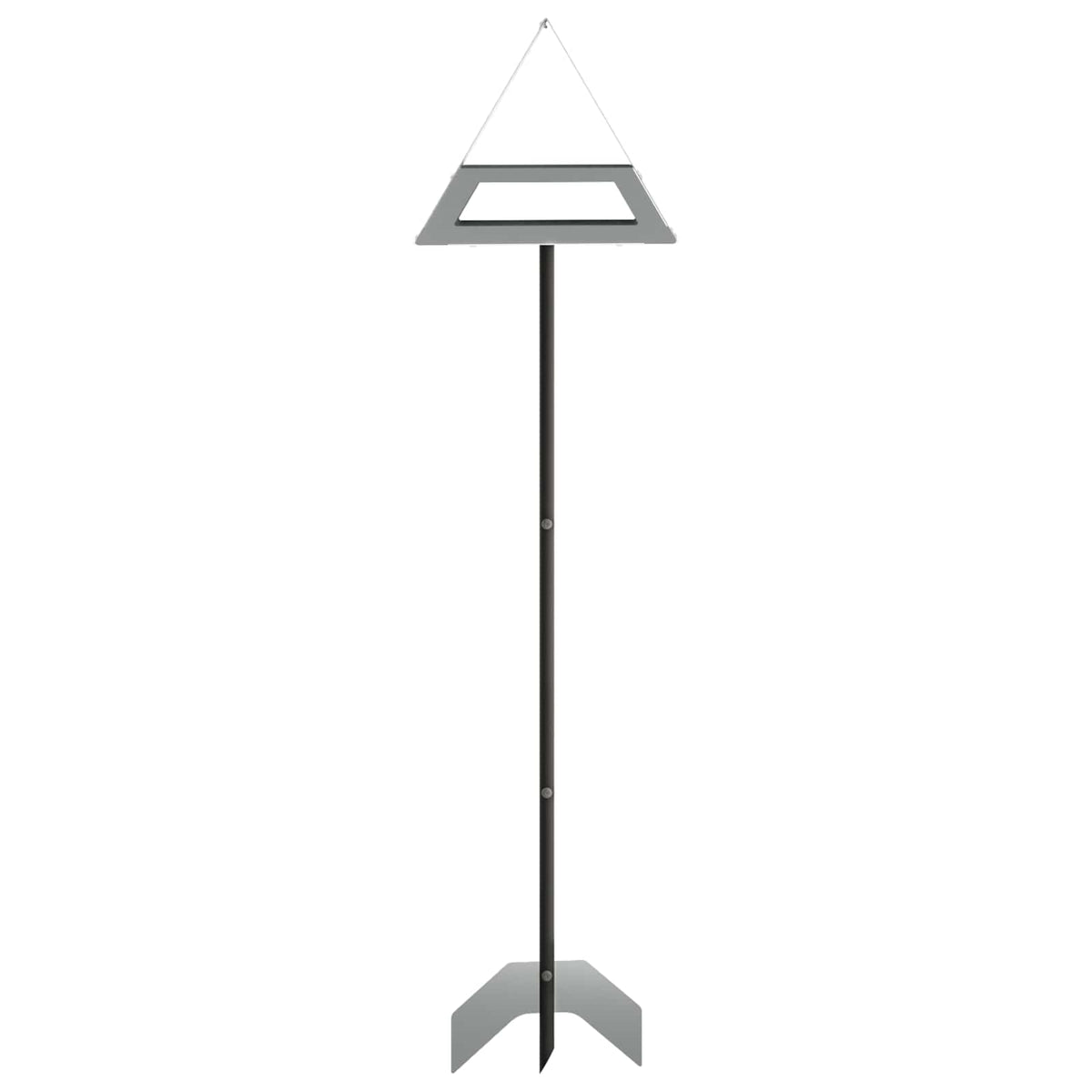 vidaXL Bird Feeder Galvanised Steel Silver