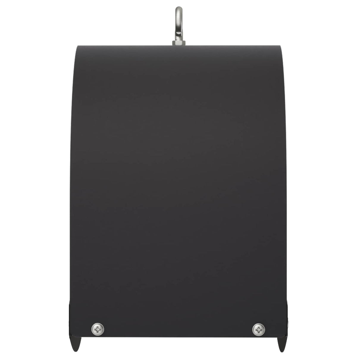 vidaXL Hanging Bird Feeder Steel Black