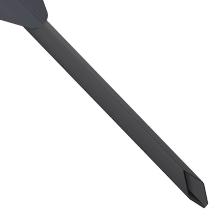 vidaXL Garden Stake 3 pcs 116.5 x 35 x 3 cm Anthracite Steel