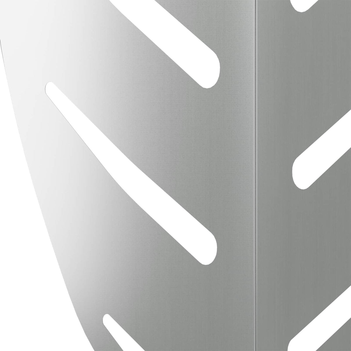 vidaXL Garden Stake 3 pcs 116.5 x 35 x 3 cm Galvanised Steel Silver