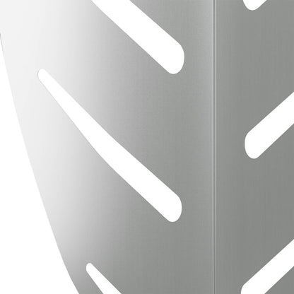 vidaXL Garden Stake 3 pcs 116.5 x 35 x 3 cm Galvanised Steel Silver