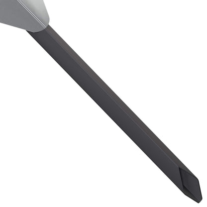 vidaXL Garden Stake 3 pcs 116.5 x 35 x 3 cm Galvanised Steel Silver