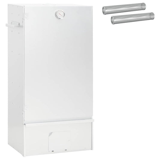 vidaXL Smoker Oven 3 pcs 44.5 x 29 x 83 cm Galvanised steel Silver