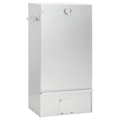 vidaXL Smoker Oven 3 pcs 44.5 x 29 x 83 cm Galvanised steel Silver