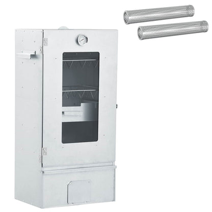 vidaXL Cold Smoker with Smoker Tube 44.5 x 29 x 83 cm Galvanised steel