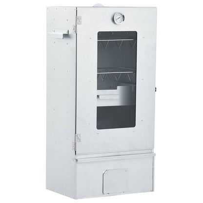vidaXL Cold Smoker with Smoker Tube 44.5 x 29 x 83 cm Galvanised steel