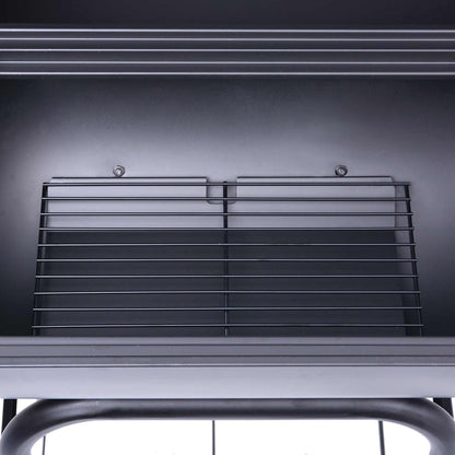 vidaXL Charcoal Grill 75 x 48 x 120 cm Powder-coated steel and Plastic
