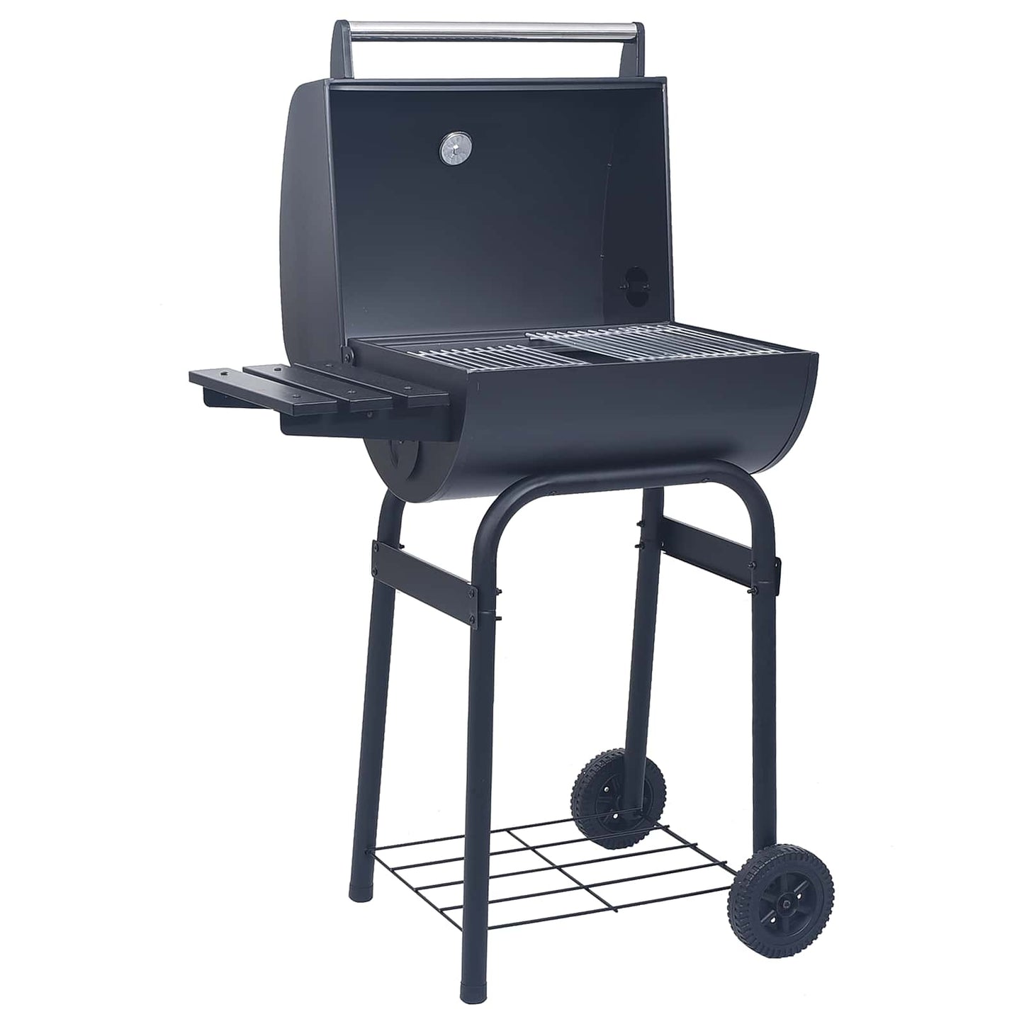 vidaXL Charcoal Grill 75 x 48 x 120 cm Powder-coated steel and Plastic