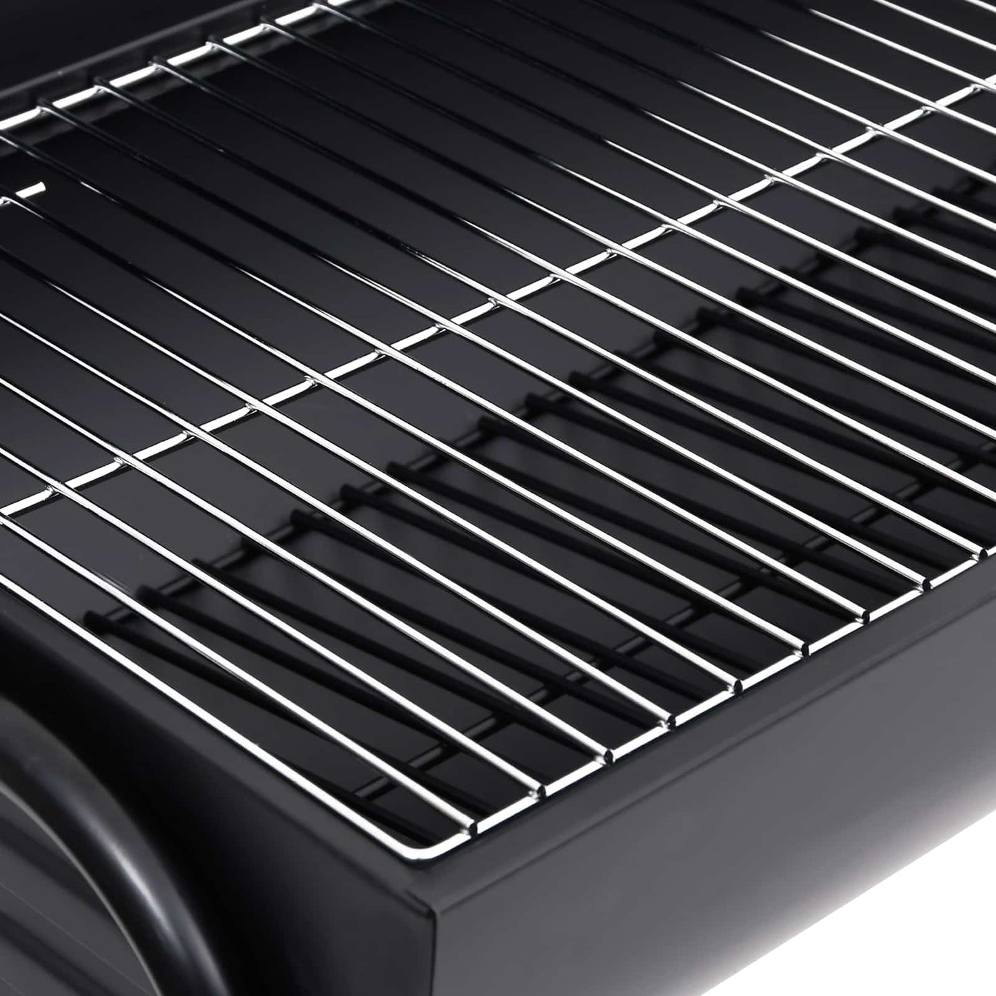 vidaXL Barrel Grill with 2 Cooking Grids 3 pcs 80 x 73 x 90 cm Metal