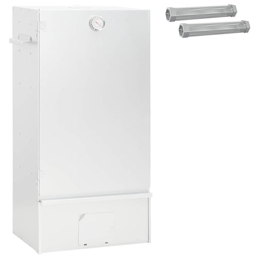 vidaXL Smoker Oven 3 pcs 44.5 x 29 x 83 cm Galvanised steel Silver