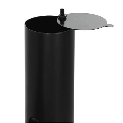 vidaXL Outdoor Grill 103 x 60 x 113 cm Steel Black