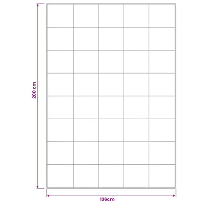 vidaXL Duvet and Pillow Set 2 pcs 135x200 cm 4 Seasons 220 GSM Wool
