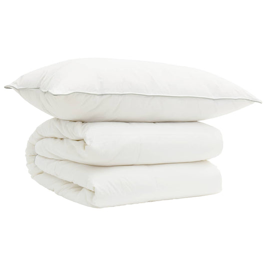 vidaXL Duvet and Pillow Set 2 pcs 150x200 cm 4 Seasons 140+220 GSM