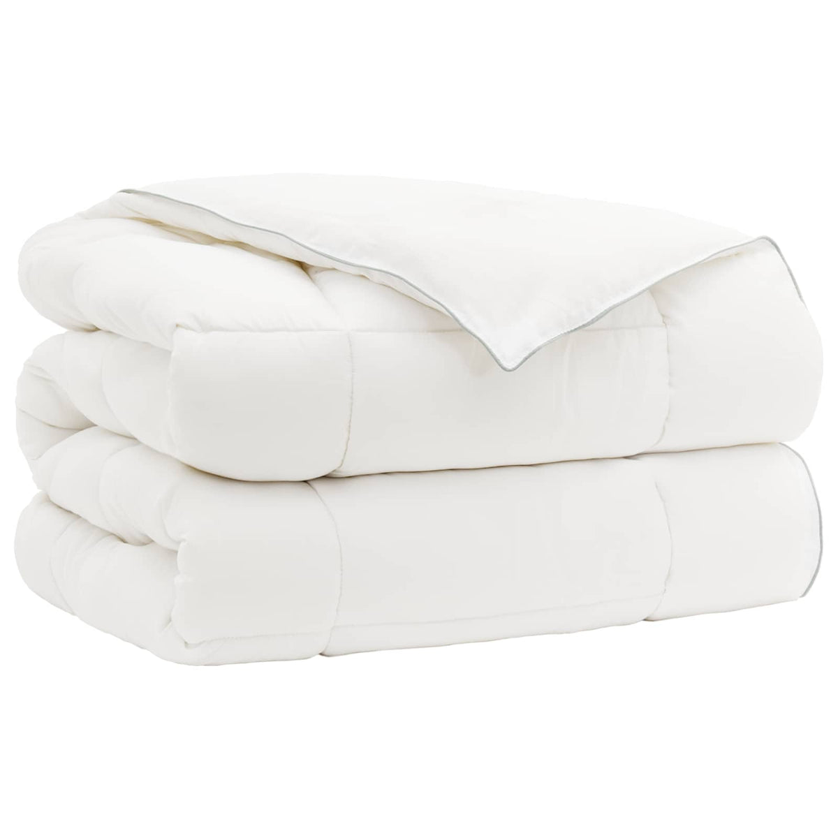 vidaXL Duvet and Pillow Set 2 pcs 137x200 cm 4 Seasons 300 GSM Wool