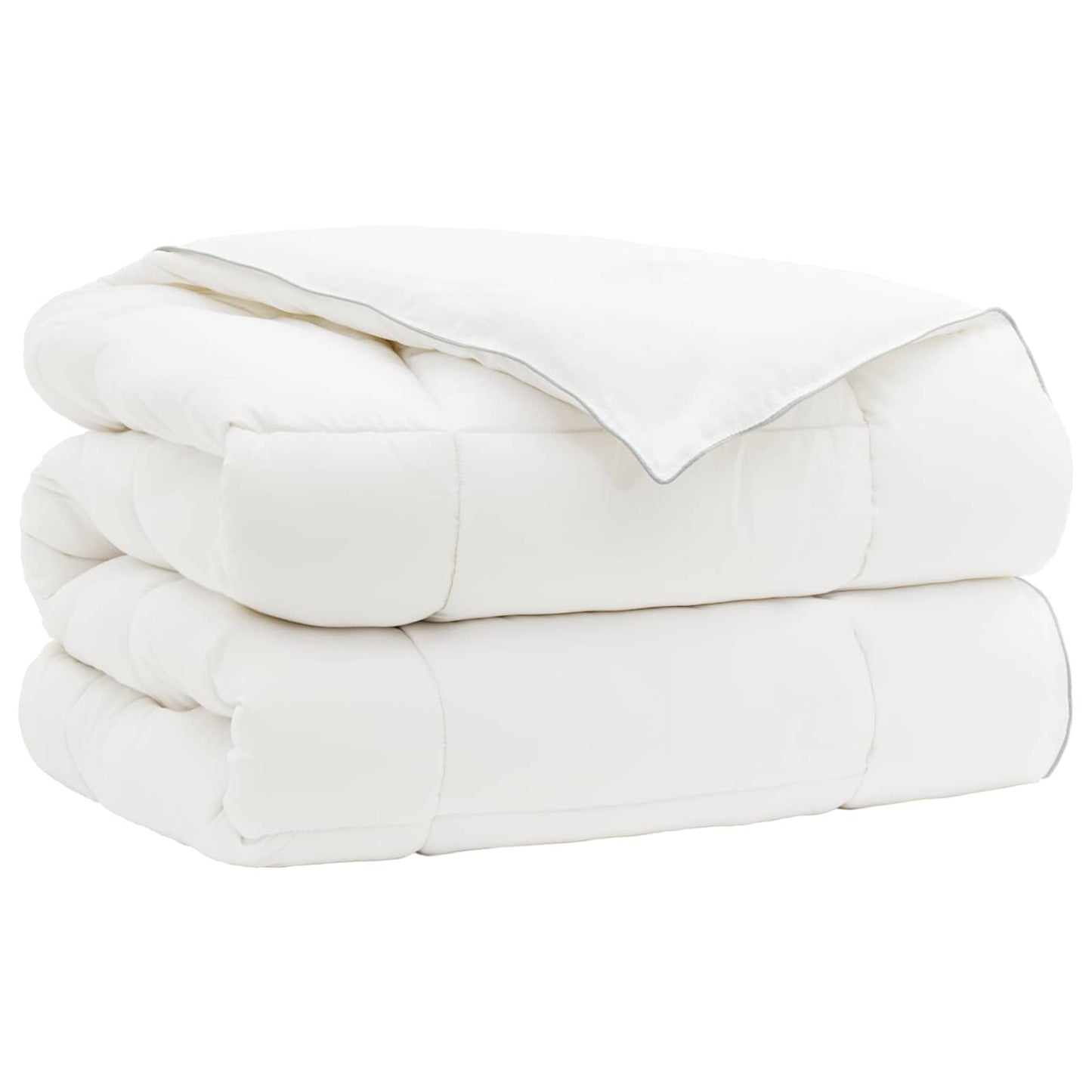 vidaXL Duvet and Pillow Set 2 pcs 152x203 cm 4 Seasons 300 GSM Wool