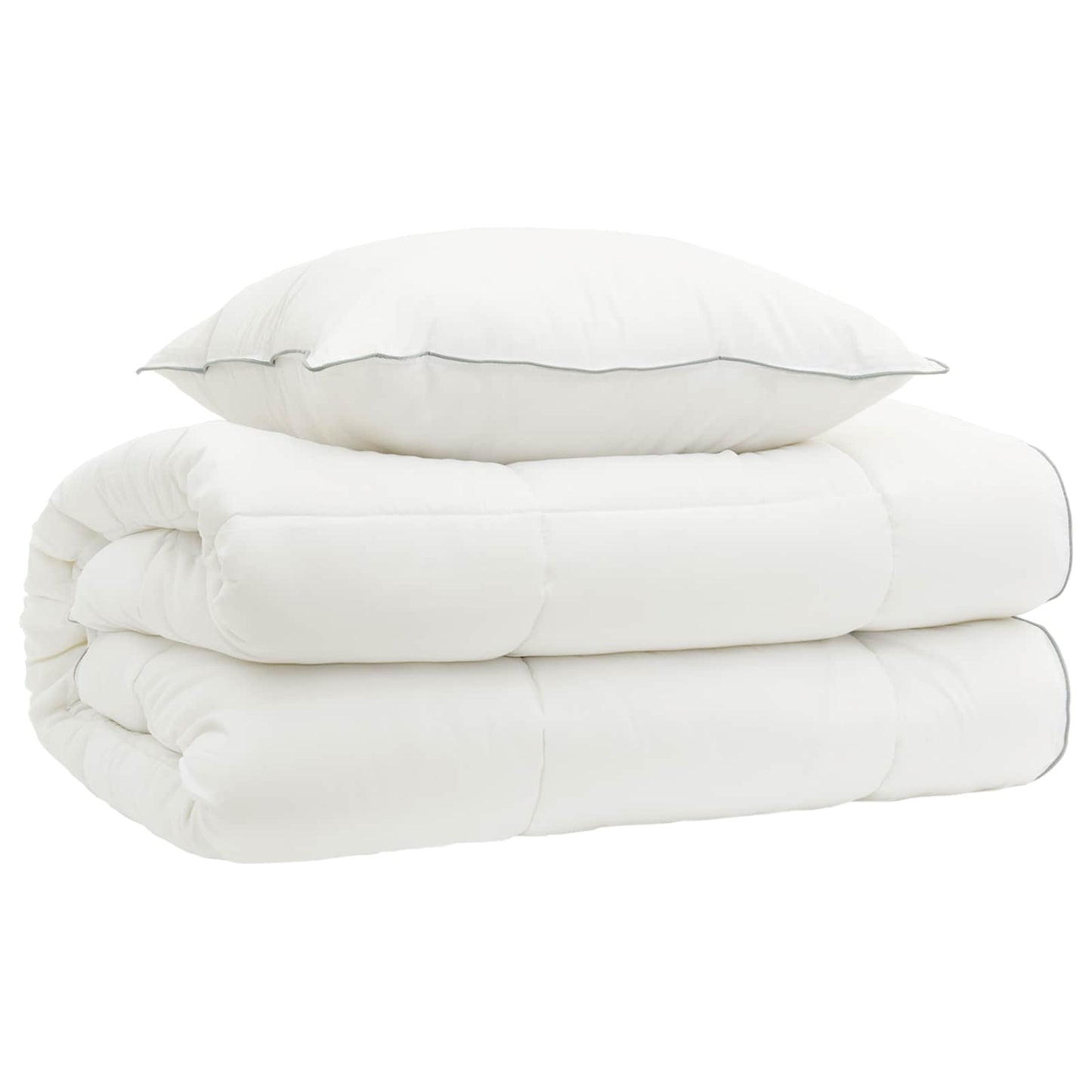 vidaXL Duvet and Pillow Set 2 pcs 150x200 cm 4 Seasons 200+300 GSM