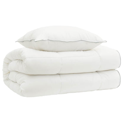 vidaXL Duvet and Pillow Set 2 pcs 150x200 cm 4 Seasons 200+300 GSM