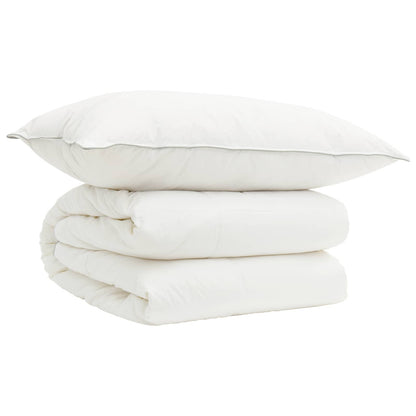 vidaXL Duvet and Pillow Set 2 pcs 152x203 cm 4 Seasons 200+300 GSM