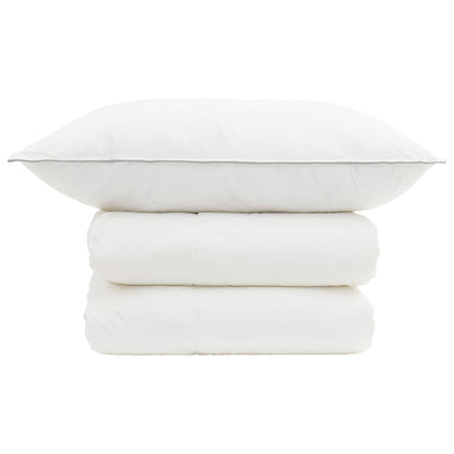 vidaXL Duvet and Pillow Set 2 pcs 152x203 cm 4 Seasons 200+300 GSM
