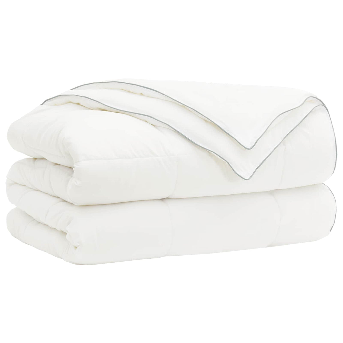 vidaXL Duvet and Pillow Set 2 pcs 155x200 cm 4 Seasons 200+300 GSM