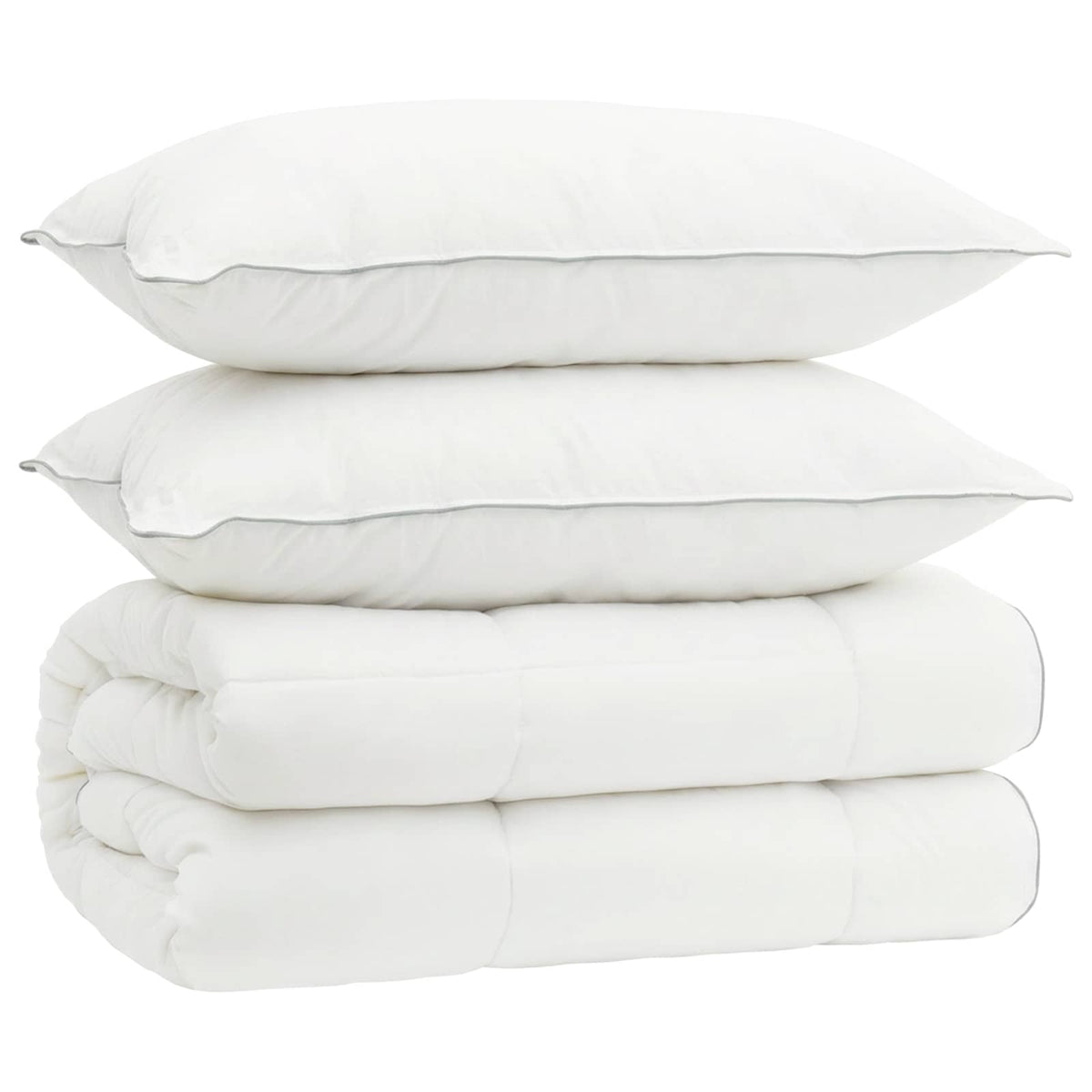 vidaXL Duvet and Pillow Set 3 pcs 200x240 cm 4 Seasons 140+220 GSM