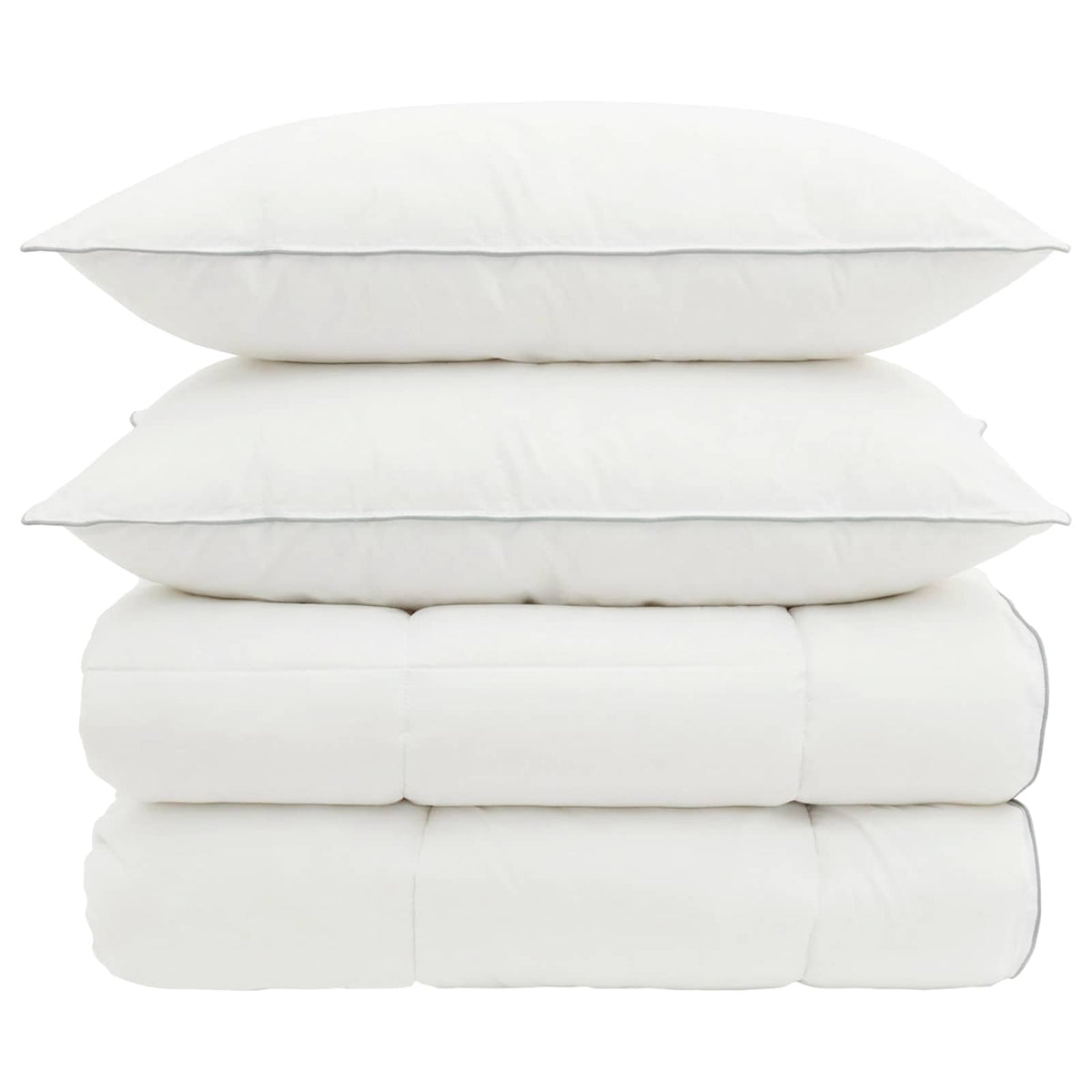 vidaXL Duvet and Pillow Set 3 pcs 240x260 cm 4 Seasons 200+300 GSM