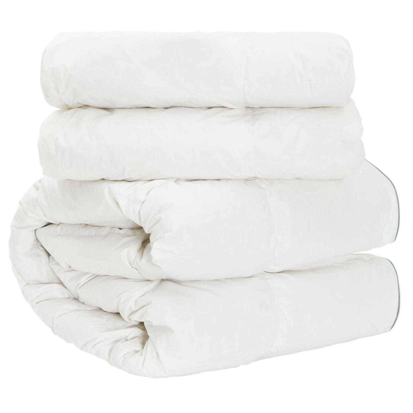 vidaXL Duvet FULDA 137 x 200 cm 4 Seasons 310 GSM 90% Goose Down White