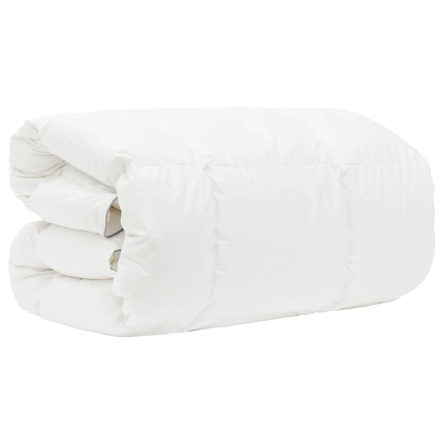 vidaXL Duvet FULDA 155 x 200 cm 4 Seasons 210 GSM 90% Goose Down White