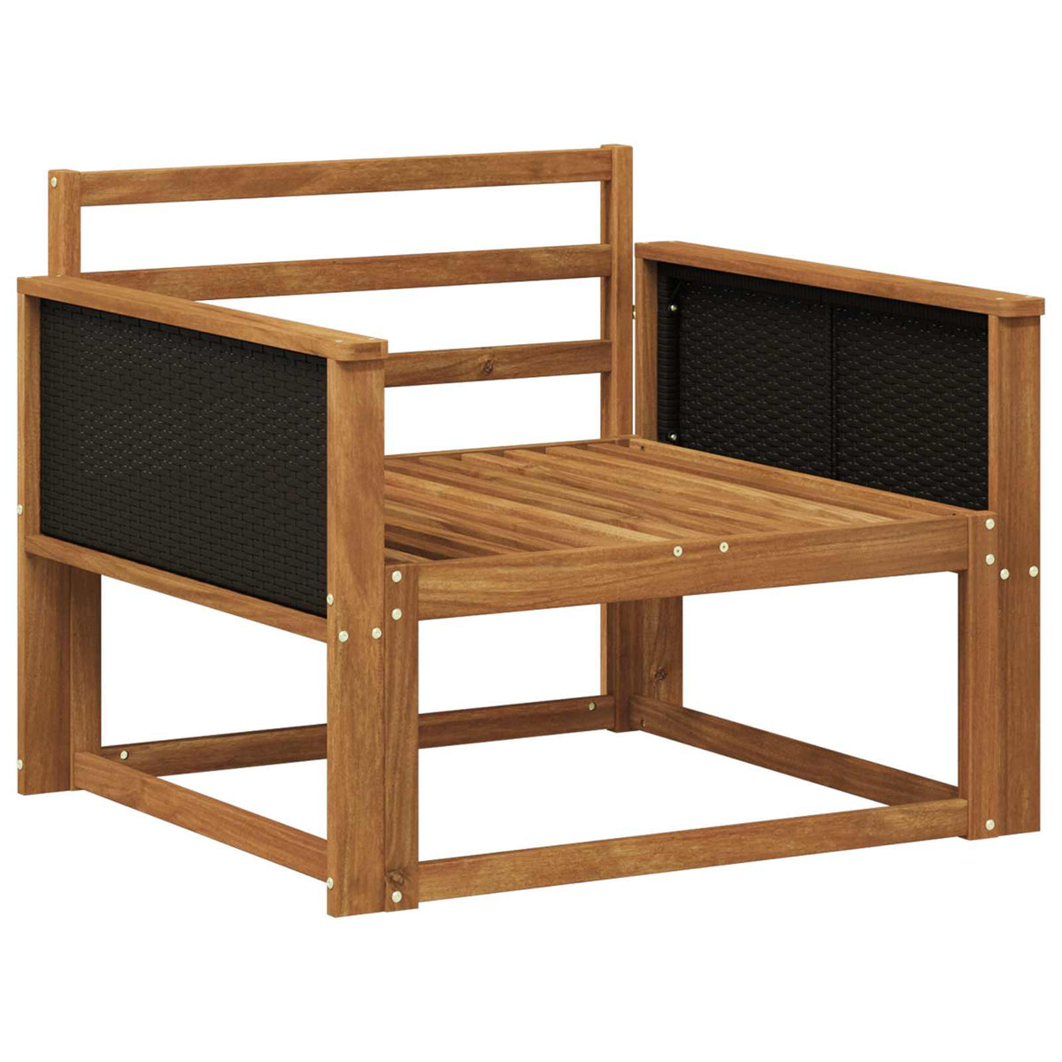 vidaXL Outdoor Middle Sofa Natural