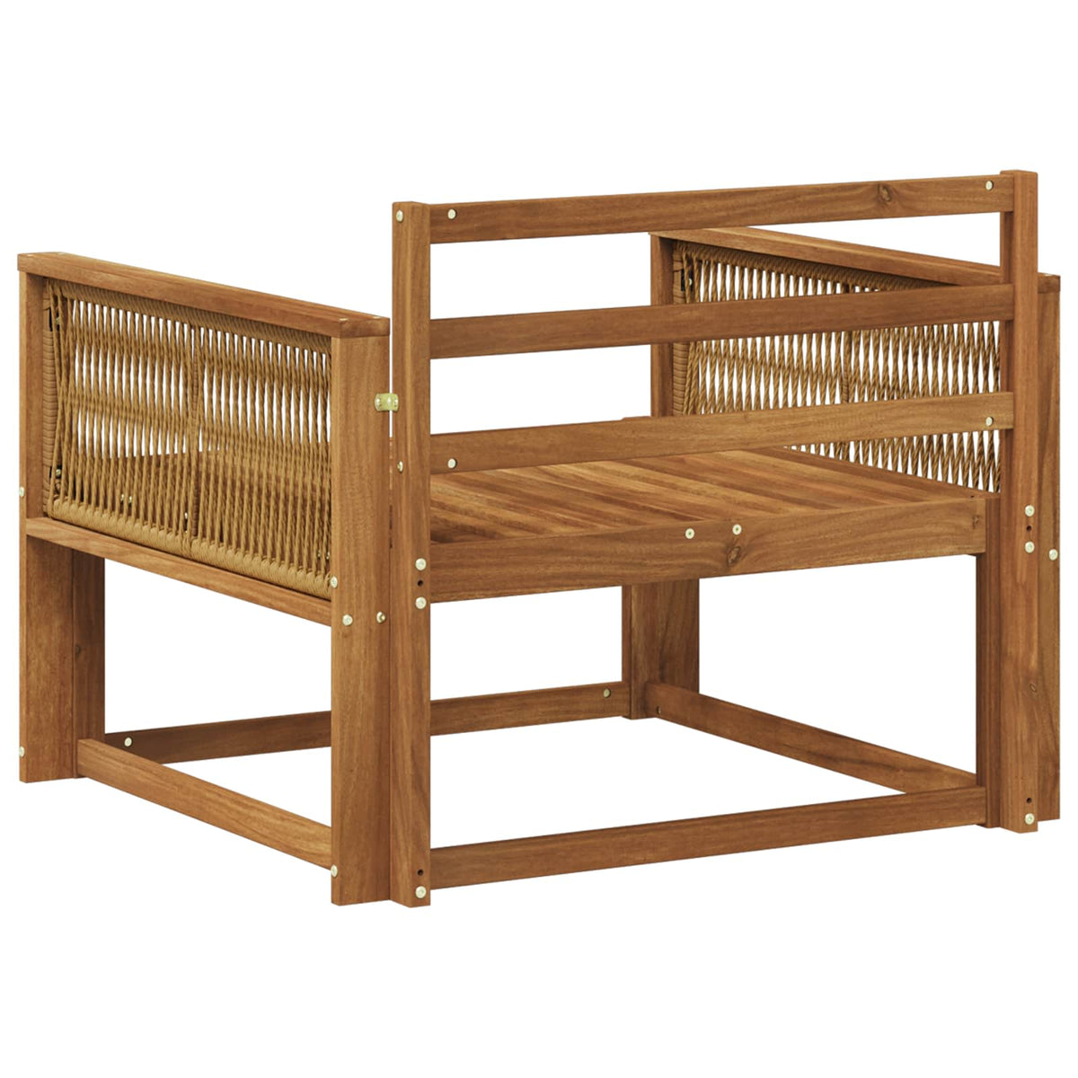 vidaXL Outdoor Middle Sofa Natural