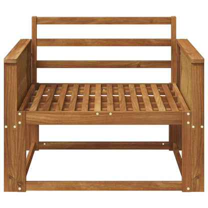 vidaXL Outdoor Middle Sofa Natural