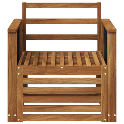 vidaXL Outdoor Middle Sofa Natural