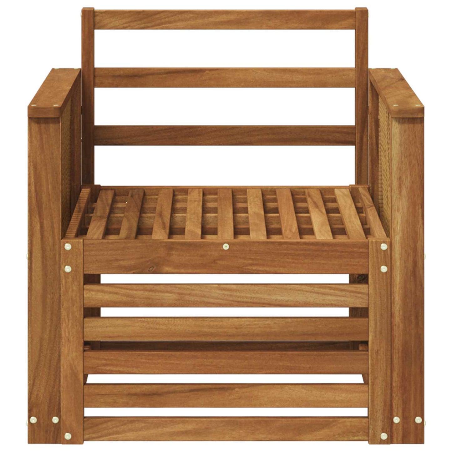 vidaXL Outdoor Middle Sofa Natural