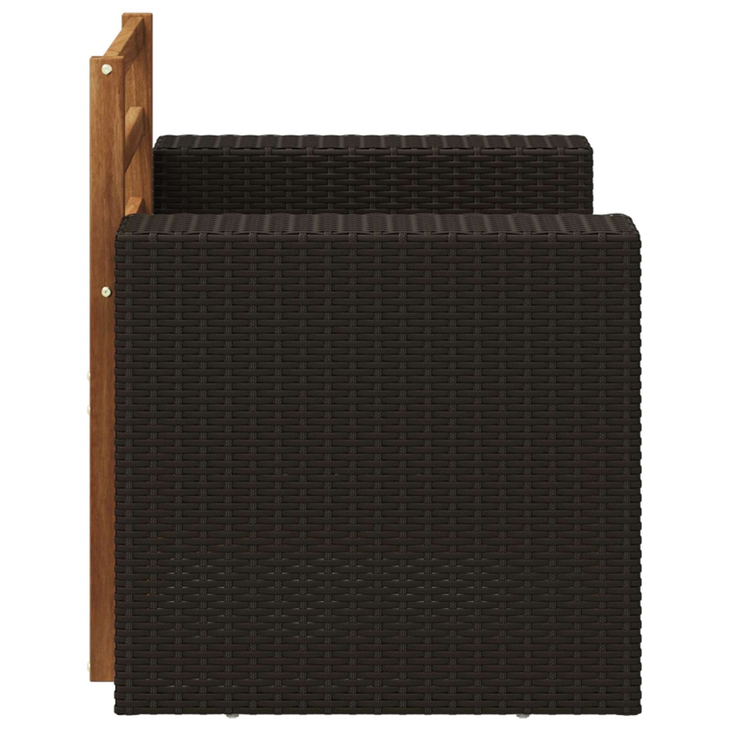 vidaXL Outdoor Middle Sofa Natural