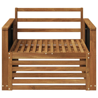 vidaXL Outdoor Middle Sofa Natural