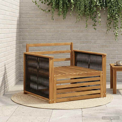 vidaXL Outdoor Middle Sofa Natural