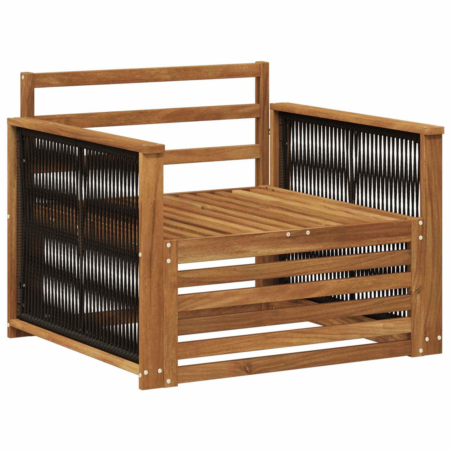 vidaXL Outdoor Middle Sofa Natural