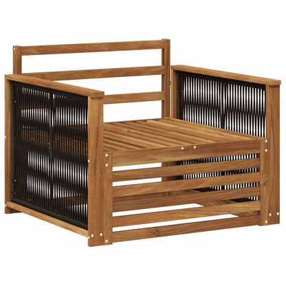 vidaXL Outdoor Middle Sofa Natural