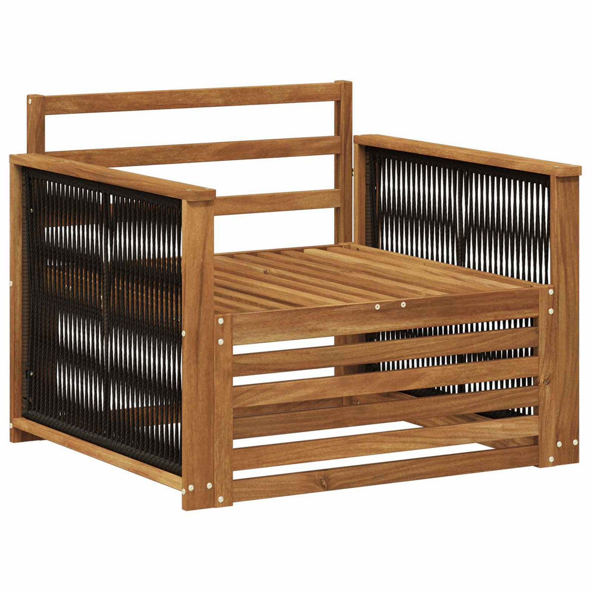 vidaXL Outdoor Middle Sofa Natural