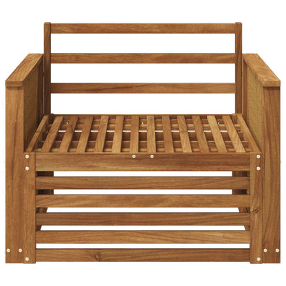 vidaXL Outdoor Middle Sofa Natural