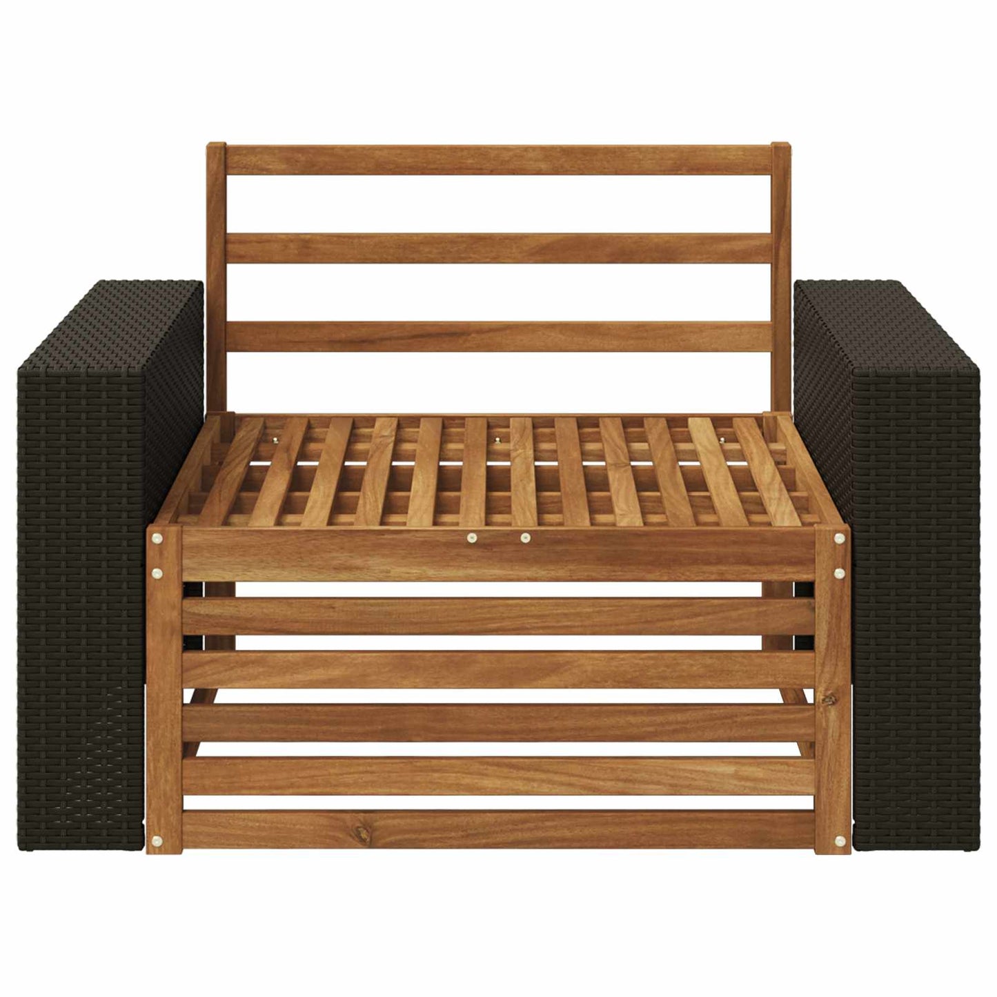 vidaXL Outdoor Middle Sofa Natural