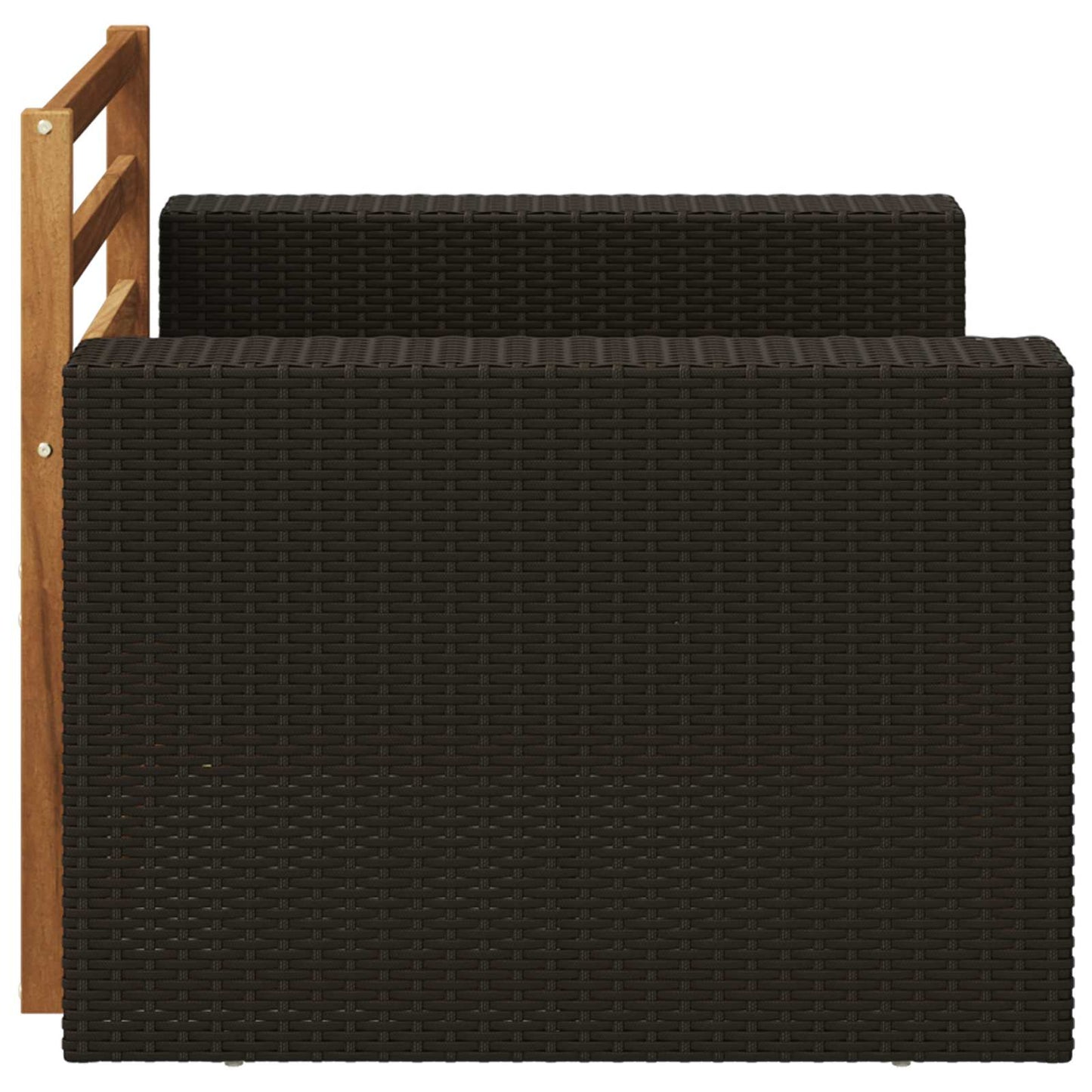 vidaXL Outdoor Middle Sofa Natural