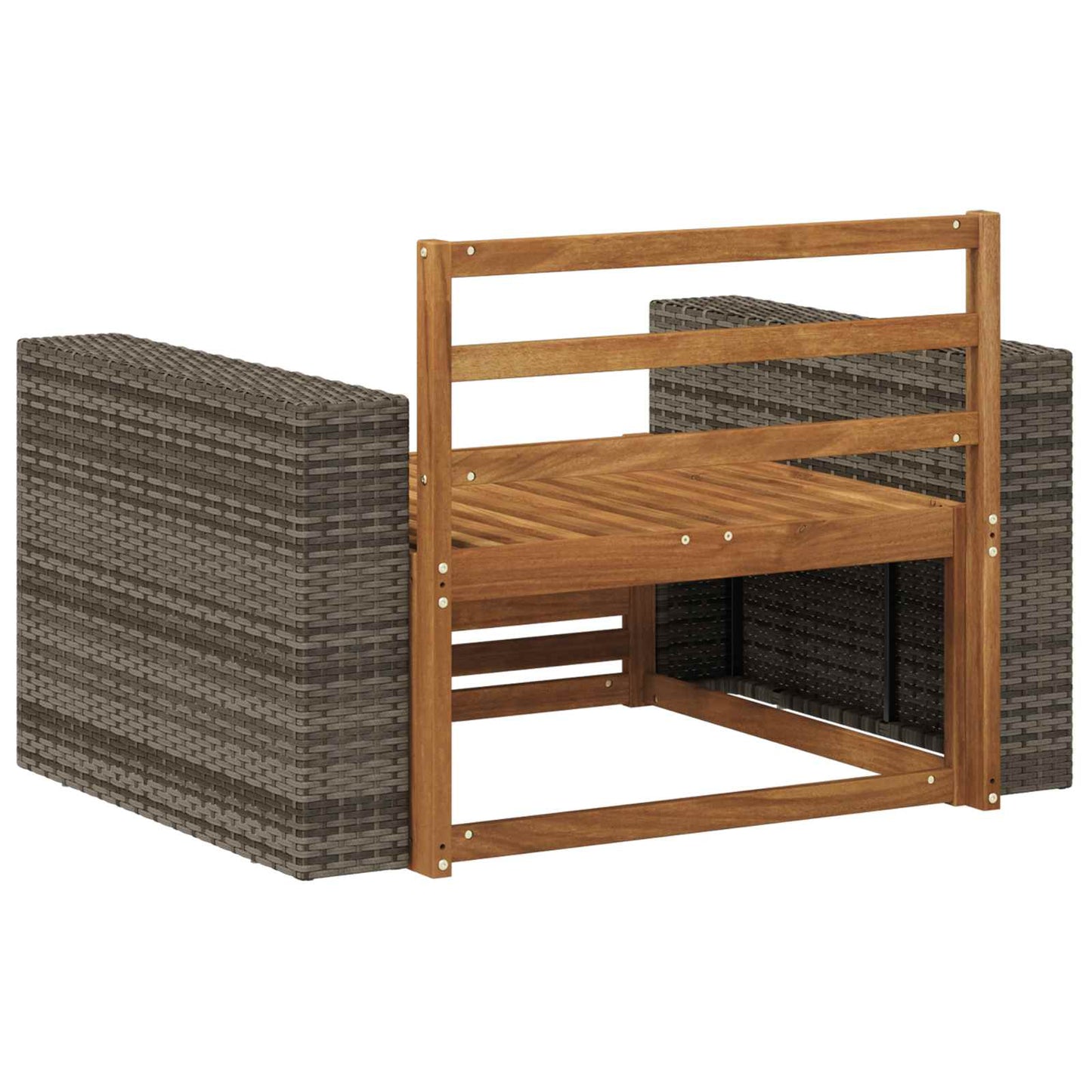 vidaXL Outdoor Middle Sofa Natural