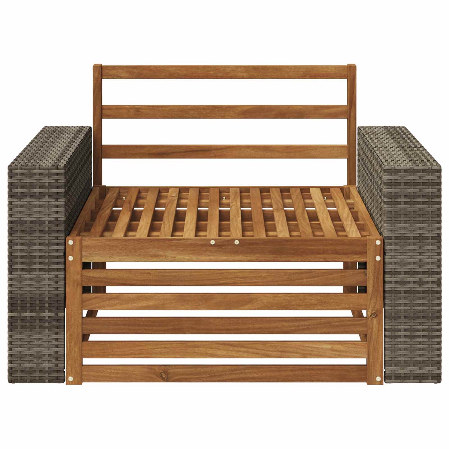 vidaXL Outdoor Middle Sofa Natural