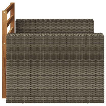 vidaXL Outdoor Middle Sofa Natural